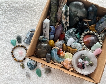 High Value Crystal Mystery Box, Ethically Sourced, Gift For Crystal Lover