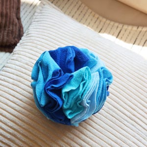 Dog Snuffle Toy, Blue Snuffle Ball, Dog Hide and Seek Toy, Treat Dispenser, Gift for Dog, Keep Dogs Busy