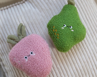 Dog Birthday Cake Plush Toy with Squeaker