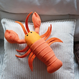 Juguete para olfatear con forma de langosta para perros con chirriador, tapete para olfatear para mascotas, enriquecimiento para perros, ejercicio de olfateo, regalo para perros en vacaciones, juguete para perros de Halloween