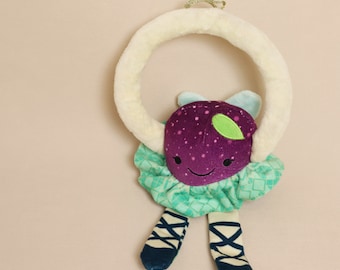 Grape Plush Dog Toy: Squeaky Chew Toy, Tug of War