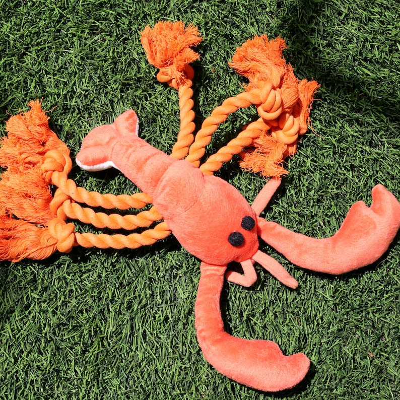 Lobster Dog Rope Toy