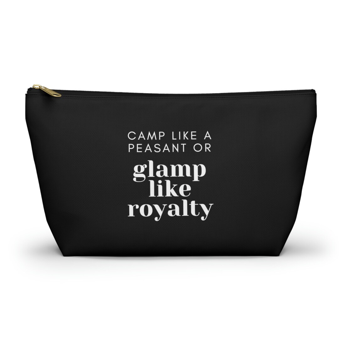 Glamping Cosmetic Bag, Glamping Party, Slumber Party, Camping Party