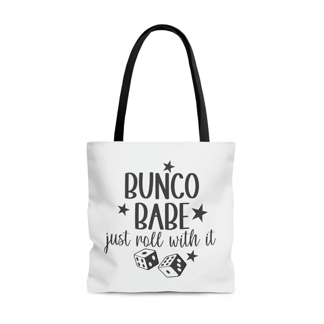Bunco Tote Bag, Funny Bunco Bag, Bunco Gifts, Girls Night Out, Winter