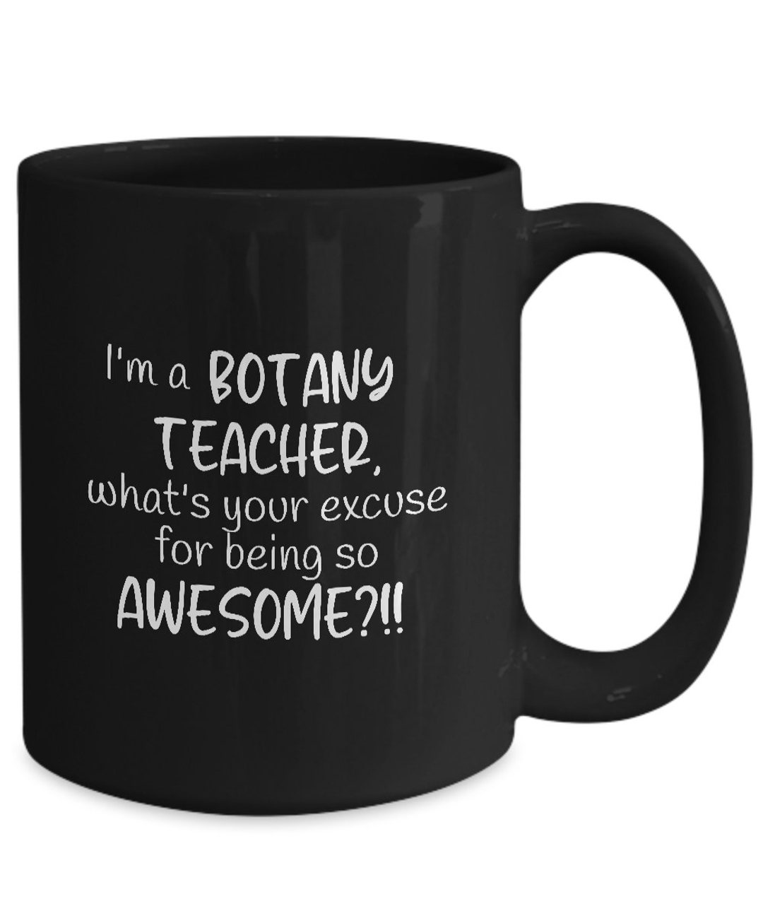 Botany Teacher Mug, Science Teacher Gift, Biology Teacher Gift, Science