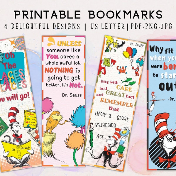 Printable Dr Seuss - Etsy
