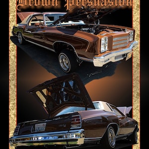 16x20 1977 Chevy Monte Carlo Poster