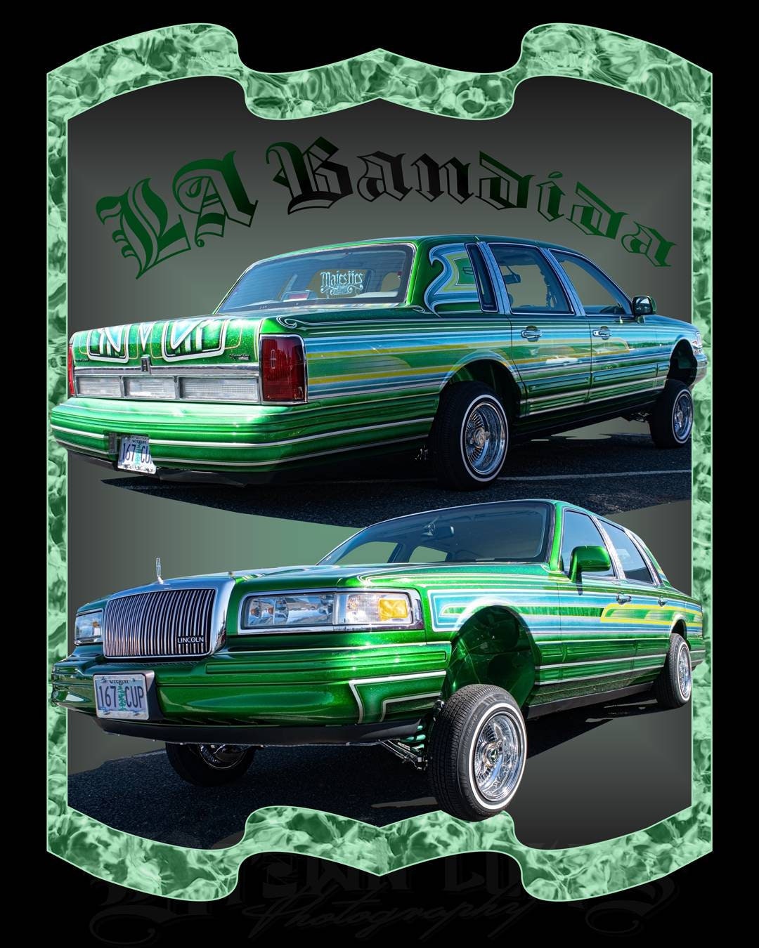 16x20 1995 Lincoln Town Car Etsy
