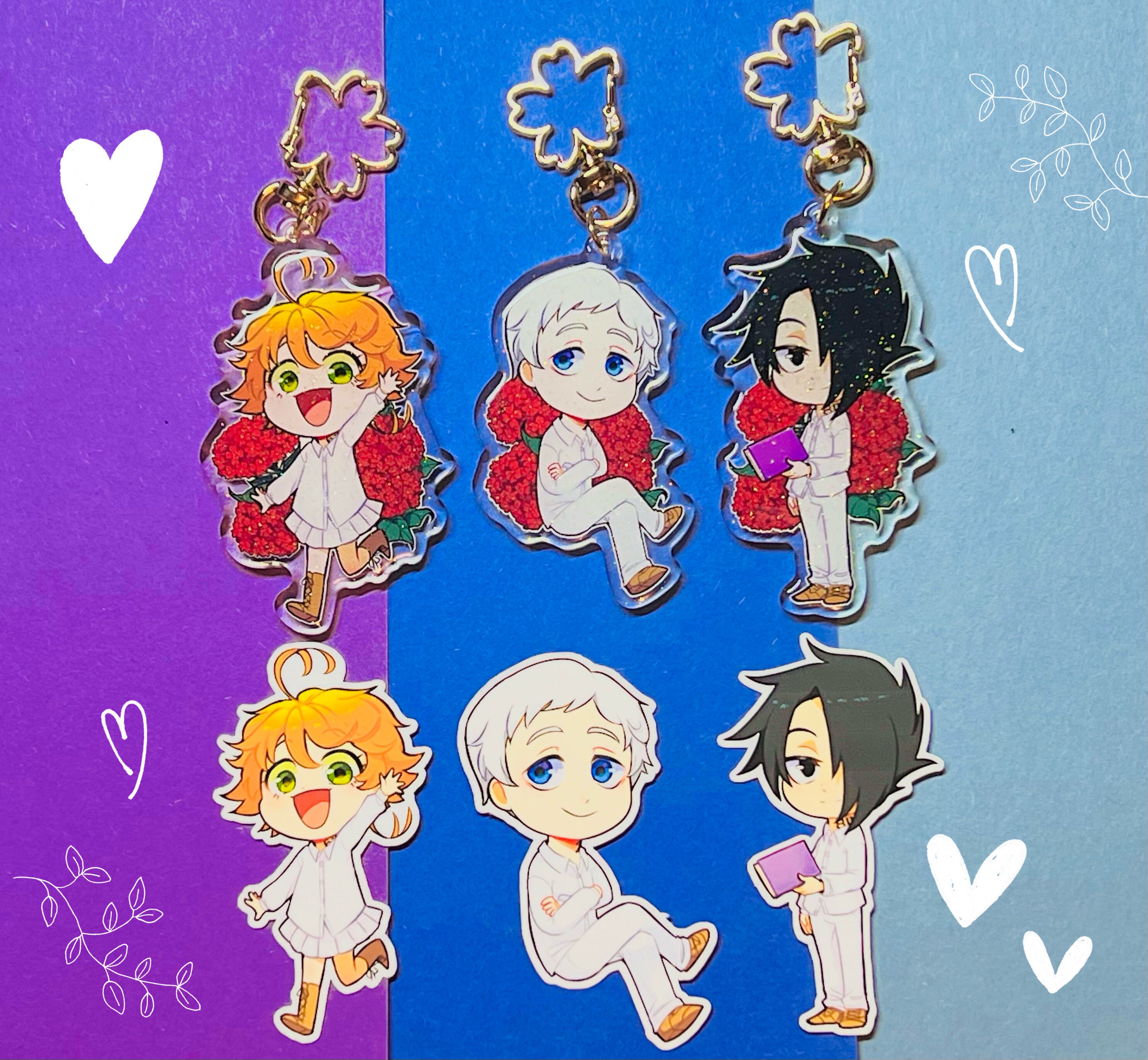 The Promised Neverland Faceless Character Stickers V1 TPN / 