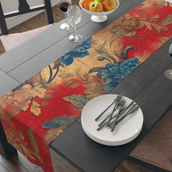 Japanese Table Runner - Etsy