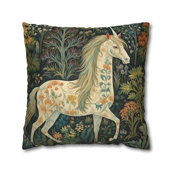 Little Birdie Arts Unicorn Pillow