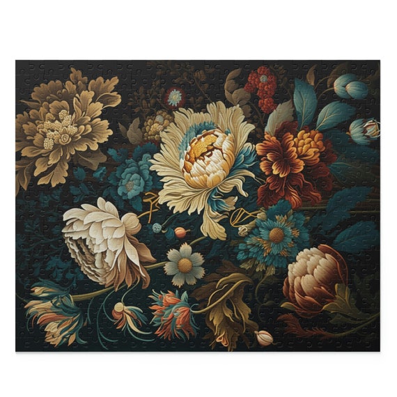 Stunning Floral Jigsaw Puzzle 120, 252, 500-piece Millefleurs