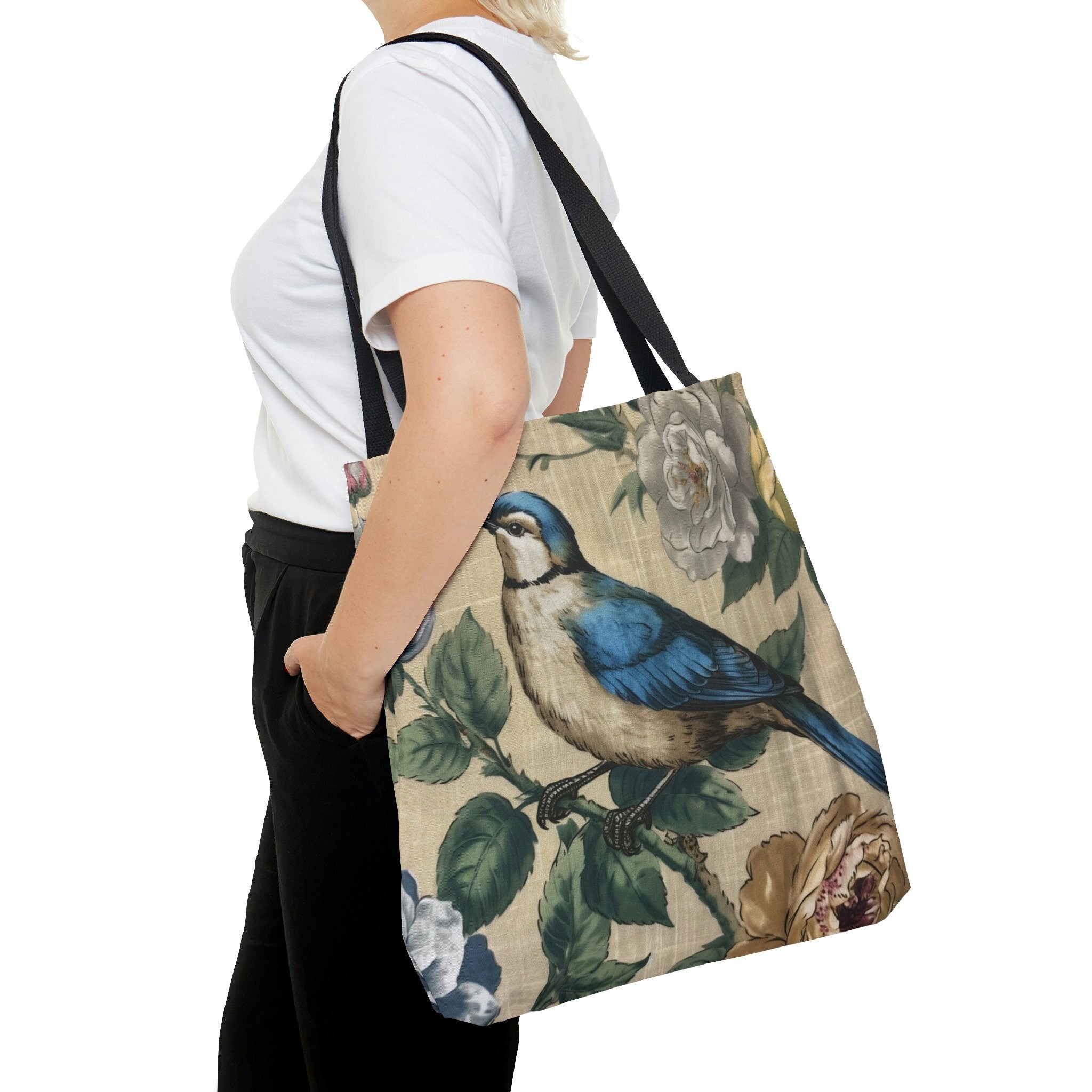 Provence Flower Market Tote Bag - Ruffled Feather