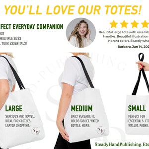 Whimsical Wonder Natural Tote