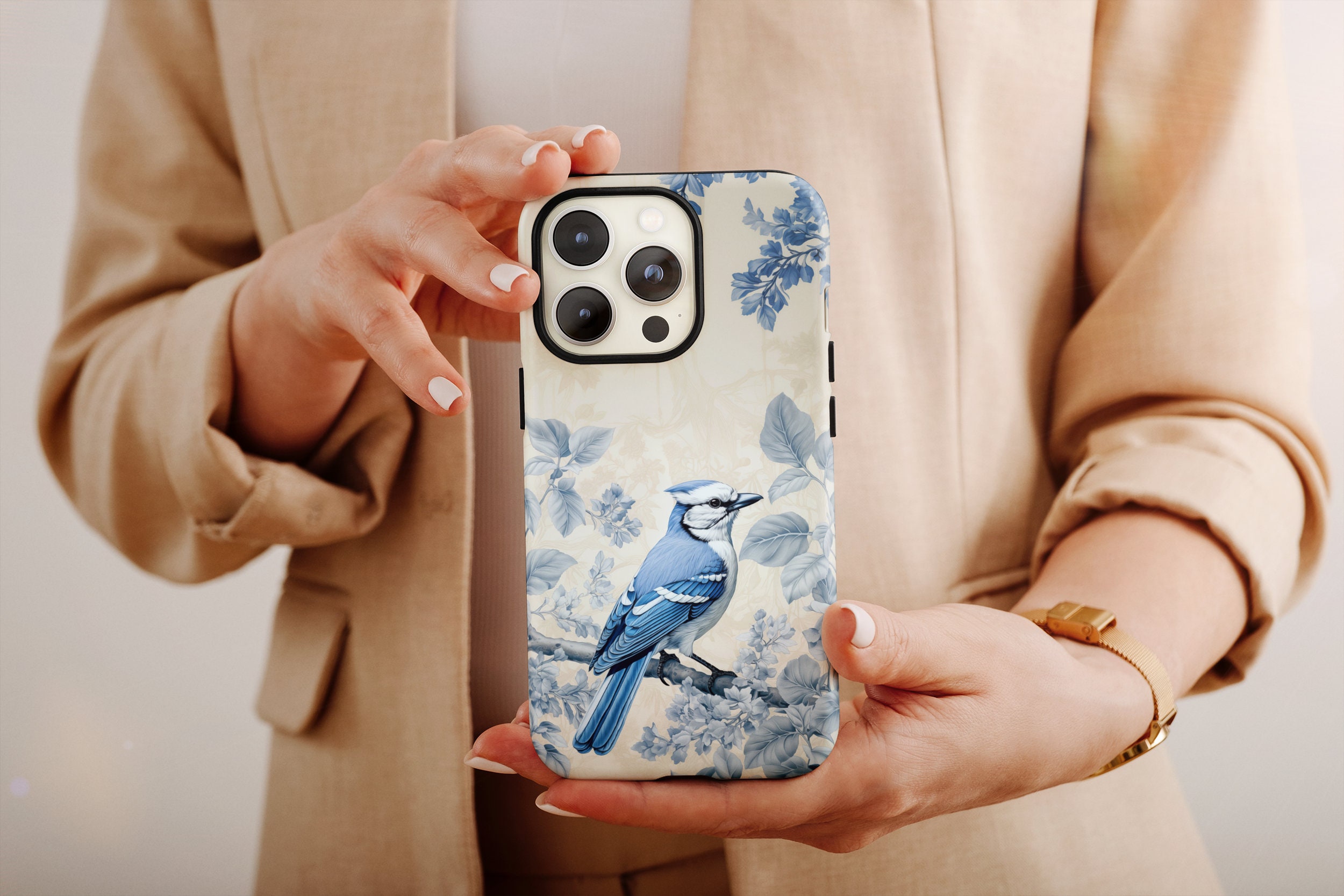 ajew iPhone14ケース　jay blue iPhone14Pro / light blue 【denim】(発送はご注文から3営業日