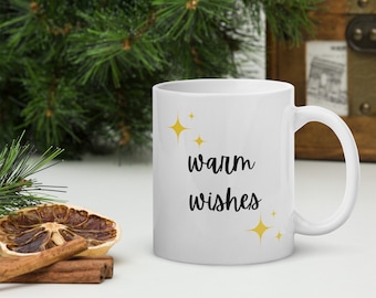 Taza de 11 oz con cálidos deseos