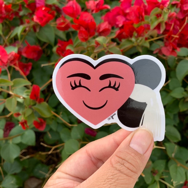 Happy Navajo Heart Vinyl Sticker