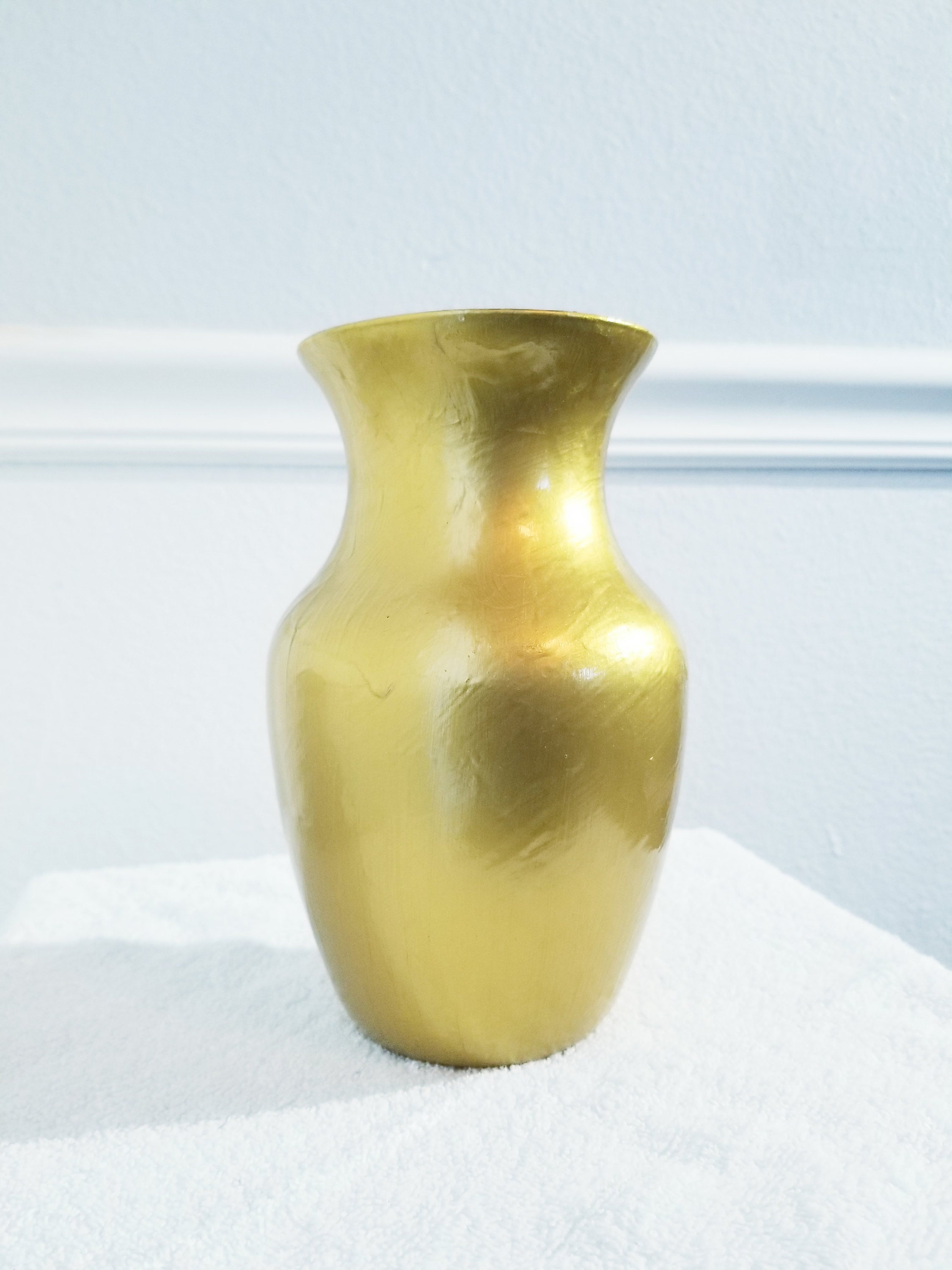 Gold Vase Gold Decor Home Decor Vase Art - Etsy