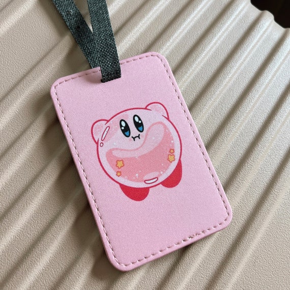 Buy Nitemarketco Kirby Luggage Tag Kawaii Luggage Tag Kawaii