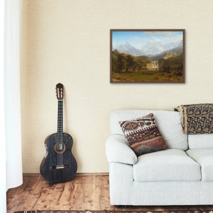 The Rocky Mountains Landers Peak Vintage Wall Art Decor | Instant Downloadable Art | Vintage Art Painting | Printable Wall Art | Wall Prints
