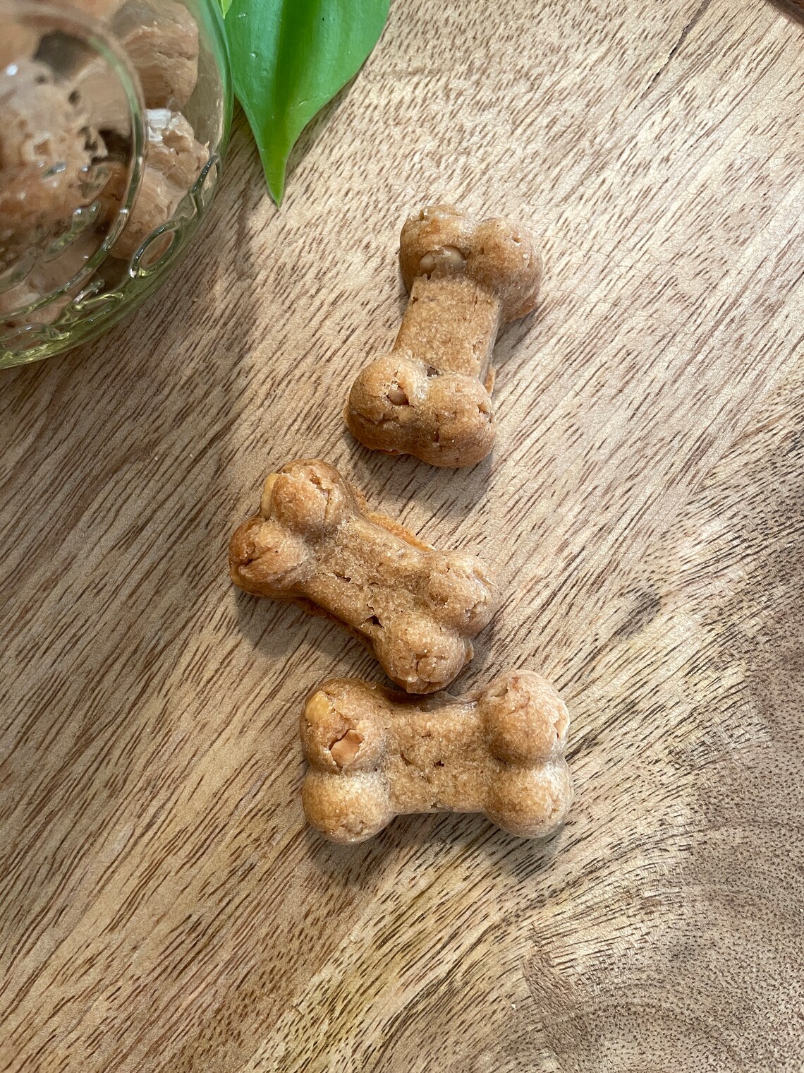 View of Peanut Butter & Banana Dog Treats. All Natural, Healthy, Home Made ...