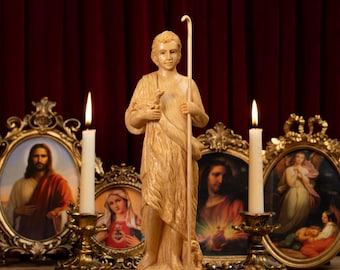 St. John the Baptist Statue Catholic Gifts Christian Decor Religious Gifts for Women Christian Home & Room Decor Catholic Decor