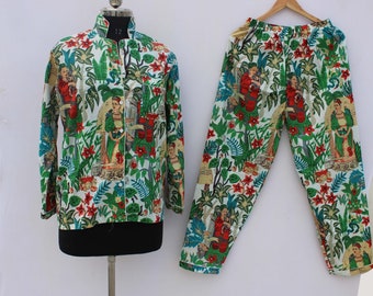 Pigiama da damigella d'onore, pigiama da damigella d'onore, regalo per damigella d'onore, pigiama di cotone, set pigiama, pigiama monogrammato, set pigiama da damigella d'onore, set pigiama