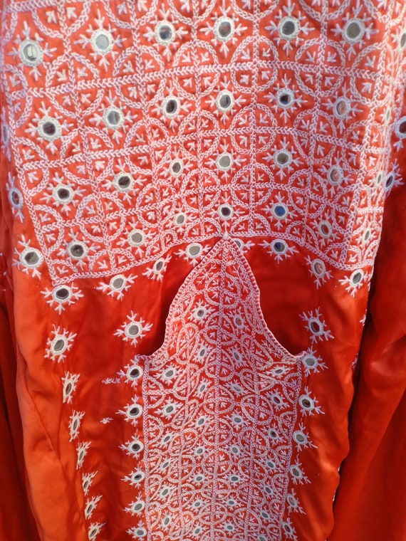 Vintage embroidery Tribal Baluchi Dress Hand Embr… - image 5
