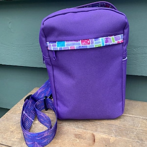 Sandhill Sling Bag, Purple Cordura