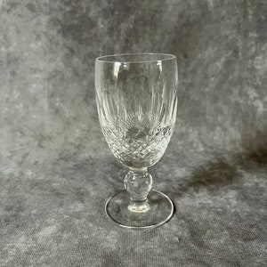 Waterford Colleen Cordial 3 1/4&quot; Crystal Glass Irish Crystal Small Wine Shot Barware