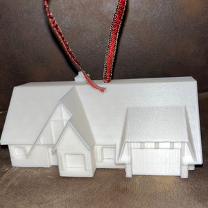 3D model mini model or Christmas ornament of any structure