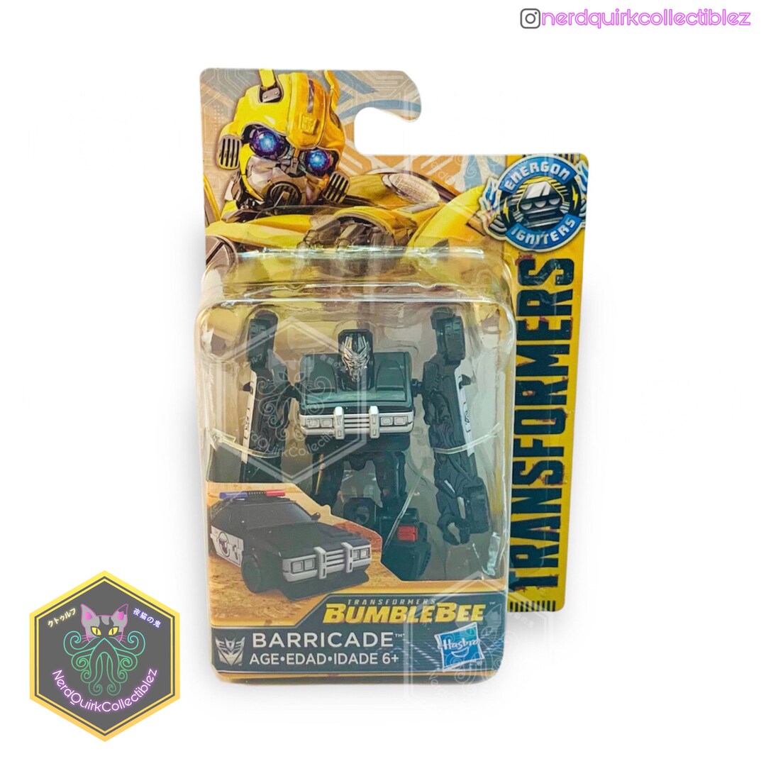 Barricade Transformers Energon Igniters Decepticons Etsy