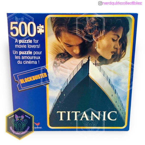 Titanic Blockbuster Movie Spinmaster Games Puzzle (500 PC) *NEW SEALED*