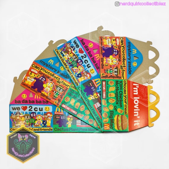 Buy Cactus Plant Flea Market Mcdonalds 2022 Limited Edition Adult Happy  Meal Box X1 *NEW/UNUSED* Online in India - Etsy