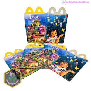 Encanto Disney McDonalds 2021 Happy Meal Box x1 *NEW/UNUSED*