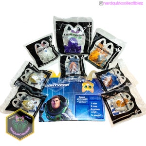 Lightyear Disney Pixar Full Set + Box McDonalds 2022 Happy Meal Toys x1 *NEW FACTORY SEALED*