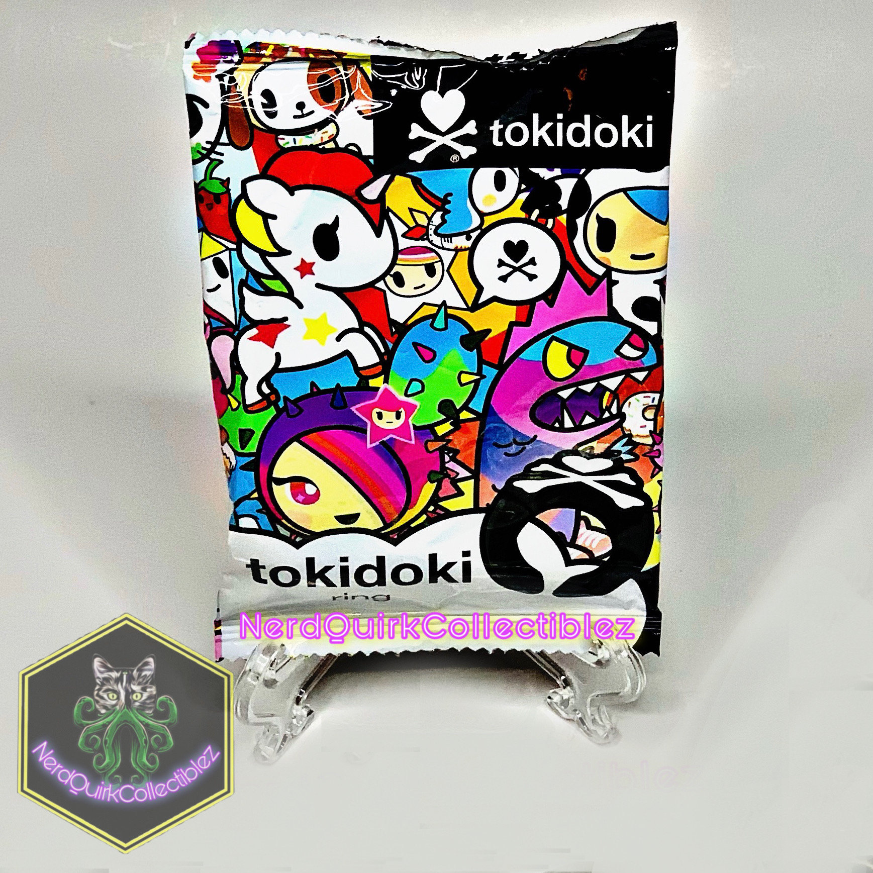 Ring Accessory Tokidoki Sonic Exclusive 2021 Wacky Pack Toy X1