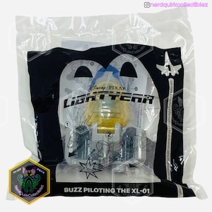 Buzz Piloting The XL-01 #1 Lightyear Disney Pixar McDonalds 2022 Happy Meal Toy x1 *NEW SEALED*