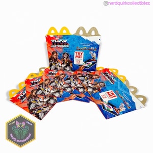 Thor Love & Thunder 2022 McDonalds Happy Meal Box x1 *NEW/UNUSED*