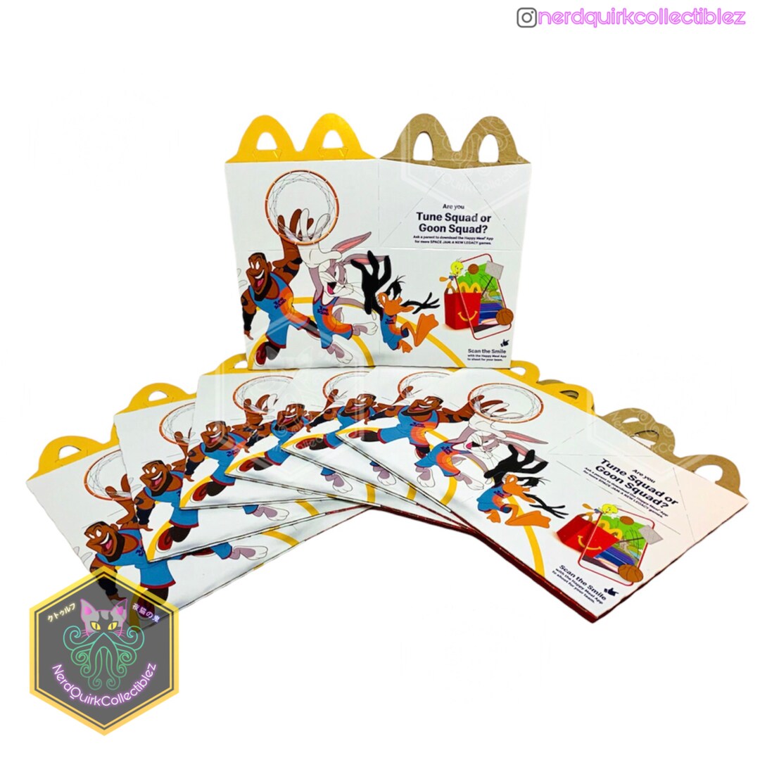 Space Jam A New Legacy Mcdonalds 2021 Happy Meal Box X1 *NEW UNUSED* - Etsy