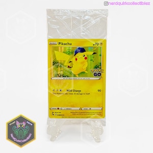 Pikachu 028/079 Pokémon Go Tarjeta promocional exclusiva de GameStop x1 *NUEVA SELLADA DE FÁBRICA*