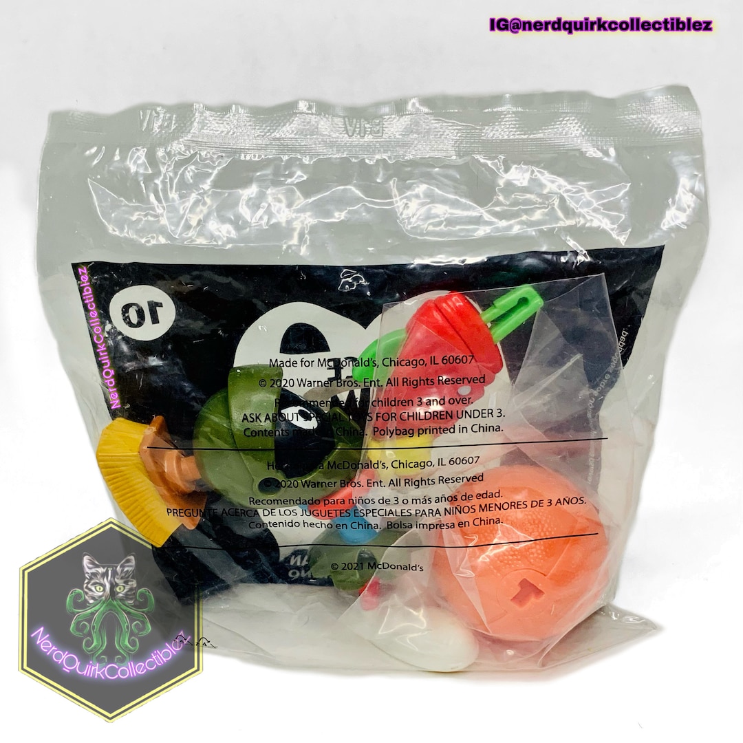 Juguetes Mcdonalds 2021 Juguetes Space Jam Cajita Feliz Space Jam