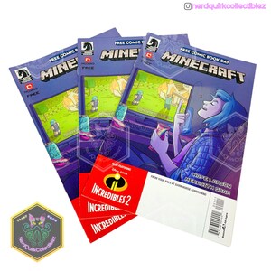 Minecraft Dark Horse Comics 2019 FCBD Gratis Comic Book Day Comic x1 *NIEUW NM+/-*