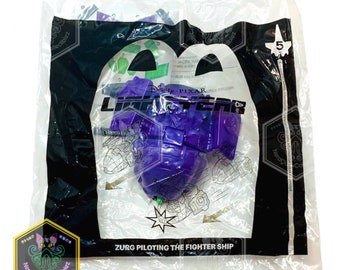 Zurg pilotando la nave de combate n.° 5 Lightyear Disney Pixar McDonald's 2022 Happy Meal Toy x1 *NUEVO SELLADO DE FÁBRICA*