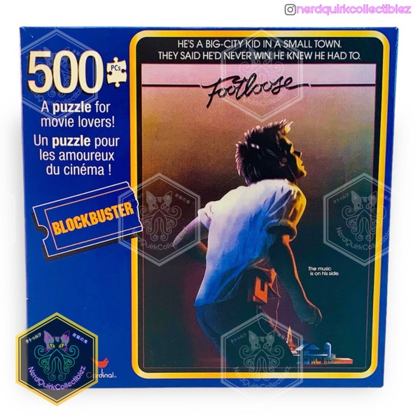 Footloose Blockbuster Movie Spinmaster Games Puzzle (500 Pc) *NEW SEALED*