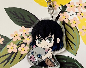 Chibi Wild Boar Keychain