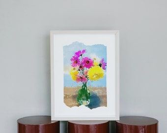 Flower Vase Wall Art *Digital Download*