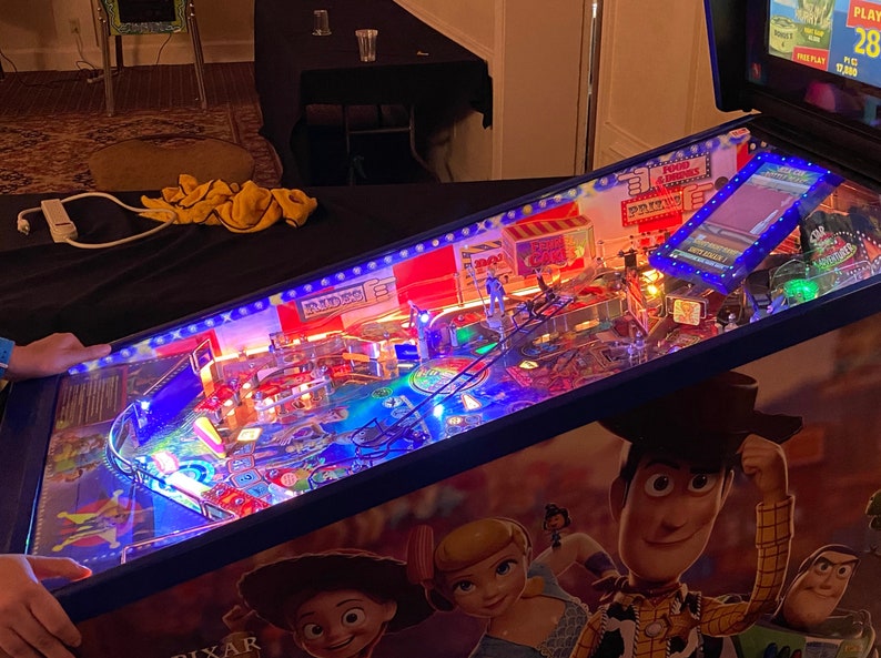 Toy Story Pinball Inner Art Blades JJP Pinball Etsy