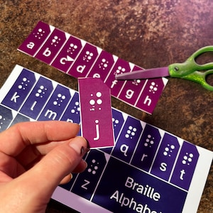 Tabelle Braille non contratte (Unicorno)
