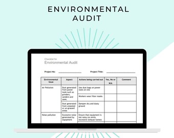 Audit environnemental | Bâtiment | Lieu de travail | WHS | Conformité | Santé et sécurité au travail | Modèle | Enquête | Danger | Travailleurs |